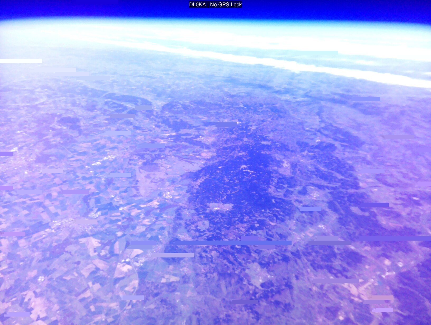 WENETV2 Downlink auf 26km Höhe